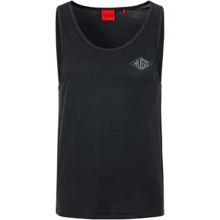 HUGO Underwear Tanktop mit HUGO Druck, schwarz