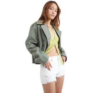 Balmohk 30000573 Boxy Fit Trenchcoat - Khaki - L