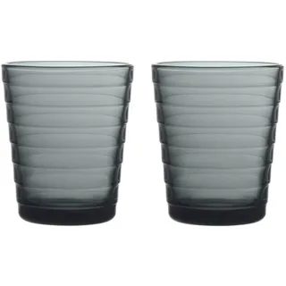 SET 2 VASOS 220 ML DARK GREY