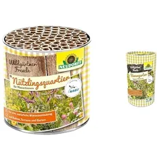Neudorff Wildgärtner Freude Nützlingsquartier für Mauerbienen plus Wildgärtner Freude Bienengarten