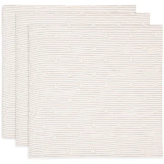 jollein Musselintücher Miffy 3er-Pack, Biscuit