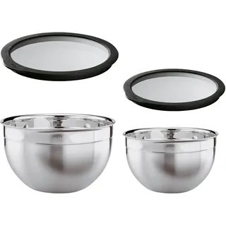 Rösle Schüssel-Set Silberfarben 2-tlg.