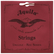 Aquila Red Series AQ-84 Saiten für Sopran-Ukulele, niedriges G, 1 Set mit 4 Stück
