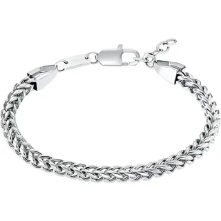 s.Oliver Edelstahl Armband silber 563050C00 Größe 18