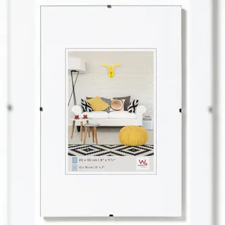 walther design Bilderrahmen Klarglas 50x60 cm 2er Set