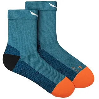 Salewa Mountain Trainer Merino Quarter Socken 2 Cendre Blue 42-44