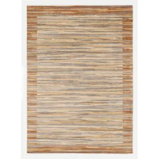 OCI DIE TEPPICHMARKE Orientteppich "Award Nami" rechteckig 6 mm Höhe handgeknüpft, echter Nepal Teppich, Wolle,Wohnzimmer, beige