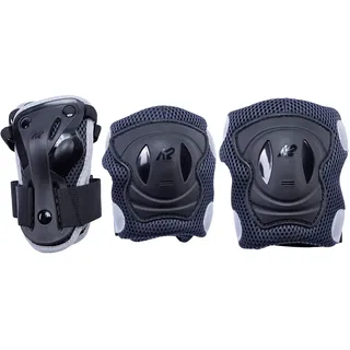 K2 Skates Unisex Inline Skates K2 Performance PAD Set Slim, Black - Anthracite, 30E1418.1.1.XL
