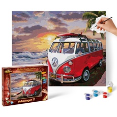 Bild Arts & Crafts Malen nach Zahlen Volkswagen T1