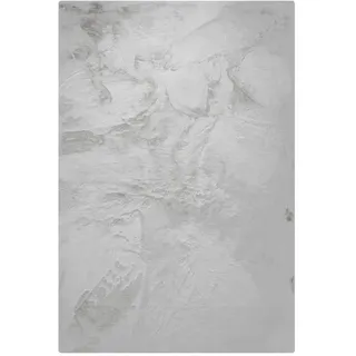 benuta Kunstfell-Teppich Dave Grau 230x340 cm , Textil , Beton Optik , Rechteckig , 230x340 cm , Oeko-Tex® Standard 100 , waschbar , Teppiche und Böden, Teppiche