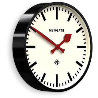 NEWGATE Putney – Wanduhr | Schwarz | Schwarz