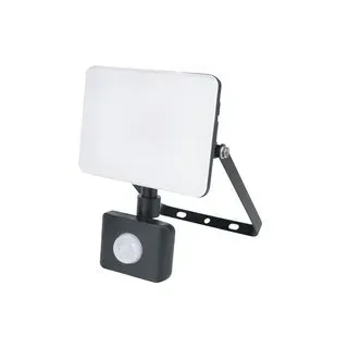 Müller-Licht Orlando 21600072 LED-Außenstrahler mit Bewegungsmelder 20 W Leuchtfarben: Neutralweiß
