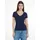 Tommy Tommy Jeans Slim Essential Rib Kurzarm-t-shirt Dark Night Navy XL
