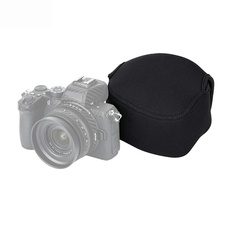 JJC Neopren Kameratasche für Sony a6700 ZV-E1+16-50mm F3.5-5.6, Kamera Reisetasche Schutztasche für Canon EOS R50 R100+RF-S 18-45mm RF 50mm F1.8 für Fuji X-S20 X-S10+15-45mm Objektiv (SCHWARZ)