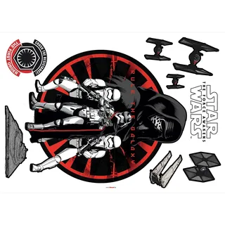 KOMAR Dekosticker »Star Wars First Order 50 x 70 cm - bunt