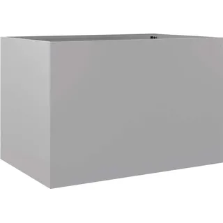 vidaXL Pflanzkübel 62 x 47 x 46 cm Silber