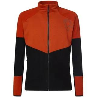 Rock Experience Herren Edna Tunika Zum Stillen, Orange/Schwarz, S EU