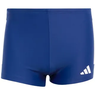 adidas Herren 3 Stripes Swim Boxers, Dark Blue/White, M