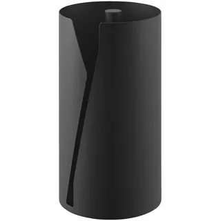 Yamazaki Runder Küchenrollenhalter schwarz