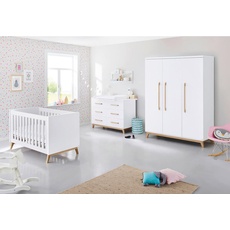 Pinolino BABYZIMMER Weiß, Eschefarben