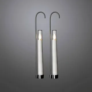 Konstsmide 1870-230 LED-Kerze 2 St. weiß