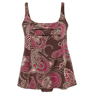 LASCANA Badekleid Damen Braun 42 Cup B