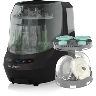 Automatischer Flaschen- & Milchpumpenreiniger mit HEPA-Filter – Babyflaschen und Milchpumpenteile 1 St schwarz