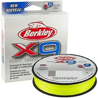 Berkley X9 Geflochtene Schnur, Flame Grün