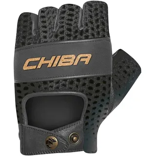 Chiba Unisex Pure Nature Handschuhe, Black/Black, L