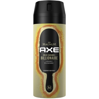 Axe Bodyspray Gold Caramel Billionaire Magnum 150ML