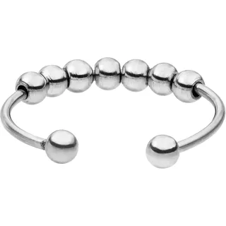 Purelei® Shade Anxiety Ring (Silber) – Fidget - Wasserfester Damenring aus langlebigem Edelstahl – Verstellbare Ringe von Größe 60 bis 66 – Modeschmuck für deinen individuellen Look