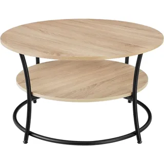 Tectake Cromford Beige Eiche 80 x 46 cm