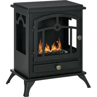 Homcom Ethanol-Kamin Schwarz