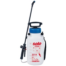 Solo 30701 Drucksprühgerät – säurebeständiger/säurefester 7 Liter Drucksprüher – für Reinigungsmittel mit pH Wert 1-7 Reinigungs-Druckspritze CLEANLine