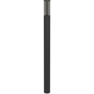 EGLO Outdoor Stehlampe Salle, Außenlampe Garten, Außenleuchte stehend, Wegeleuchte aus Metall und Kunststoff in Schwarz, Lampe außen mit E27 Fassung, IP54, 110 cm