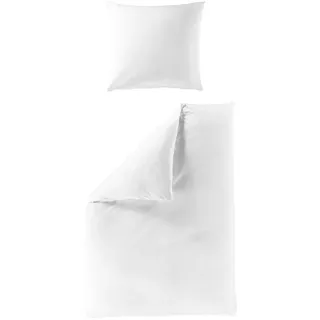 BIERBAUM Biber Bettwäsche ¦ weiß ¦ Maße (cm): B: 155 H: 1