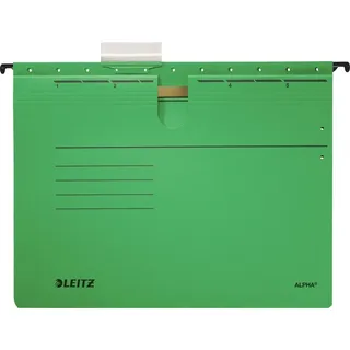 Leitz Alpha Hängeordner Karton Grün 5