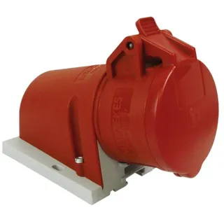 Mennekes Wandsteckdose 16A 5p 400V IP44 Mennekes 27004 - Rot