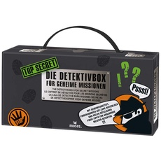 Bild von Top Secret - Detektivbox | 12 in 1 Detektivkoffer | Ausrüstung für Geheimagenten