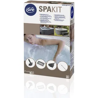 Gre KMSPA - Poolreiniger-Kit für aufblasbare oder feststehende Spas. Für den Boden und die Oberfläche des Whirlpools.