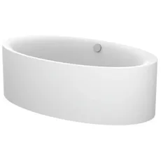 Bild Eve Oval Silhouette, 1800x1000x450mm, freistehende Badewanne 6043-, Farbe: Weiß