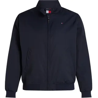 Tommy Hilfiger Big & Tall Outdoorjacke »BT-CLUB HARRINGTON-B«, Große Größen mit Logoprägung, blau