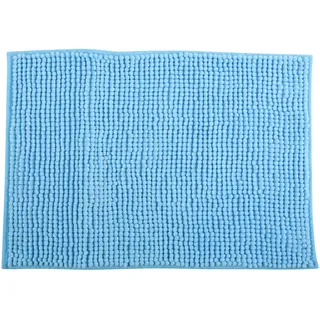 Chenille 40 x 60 cm hellblau