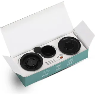 OutIn Nano Adapter Set | Für Kapseln und gemahlenen Kaffee | Mit Löffel und Siebträger | Espressomaschinen-Ersatzteile