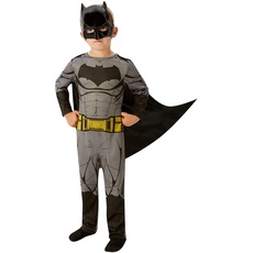 Bild Rubie's Hochwertiges Batman-Kinder-Kostüm, Offizielles „DC Justice League“-Lizenzprodukt, 640807L, Multi-colored, Large Age 7-8 Jahre, Height 128 cm