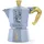 Moka Express Bridgerton 0,13 l 3 Tassen Himmelblau