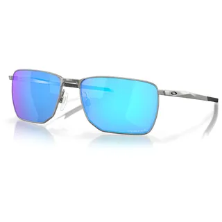 Oakley Ejector Sapphire, Sonnenbrille - Grau/Schwarz Blau/Violett-Verspiegelt