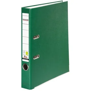 Falken PP-Color DIN A4 50 mm Grün 2 Ringe Kunststoff
