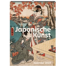 Bild von Japanische Kunst. Wandkalender 2024