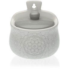 Salt Shaker mit Mandala, Keramik